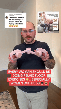 🔥🔥🔥Anti-Slip Comfortable Fit Pelvic Floor Trainer(For Women's Health and Vitality)