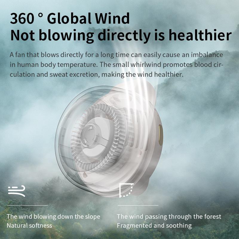 ❄️30% OFF!💨360° Rotatable Portable Mini Clip-on Fan