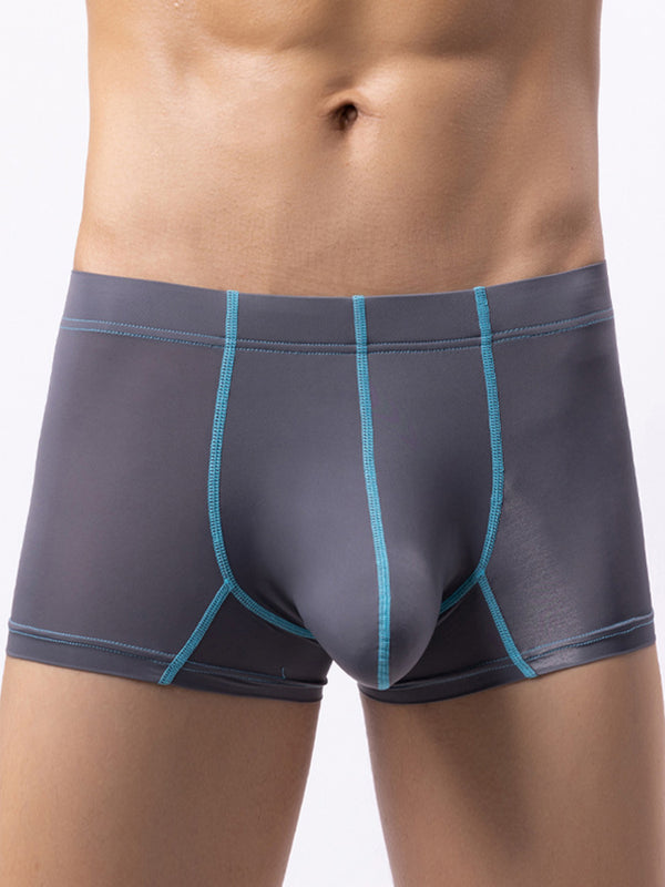 Men's Contrast Trim Swim Shorts