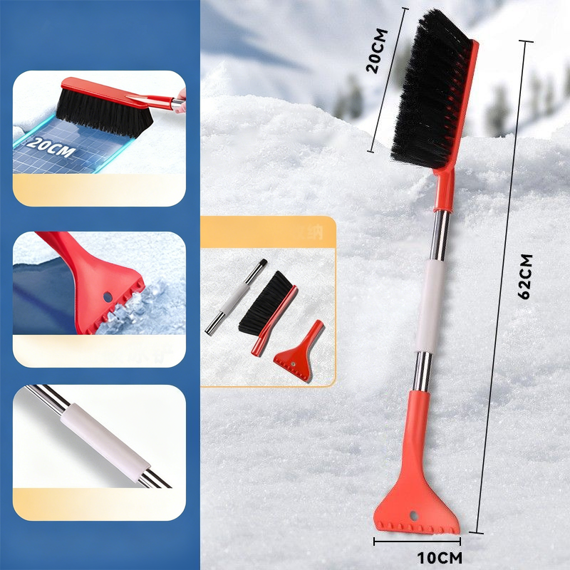 ❄️ 2-in-1 Snow Brush & Ice Scraper