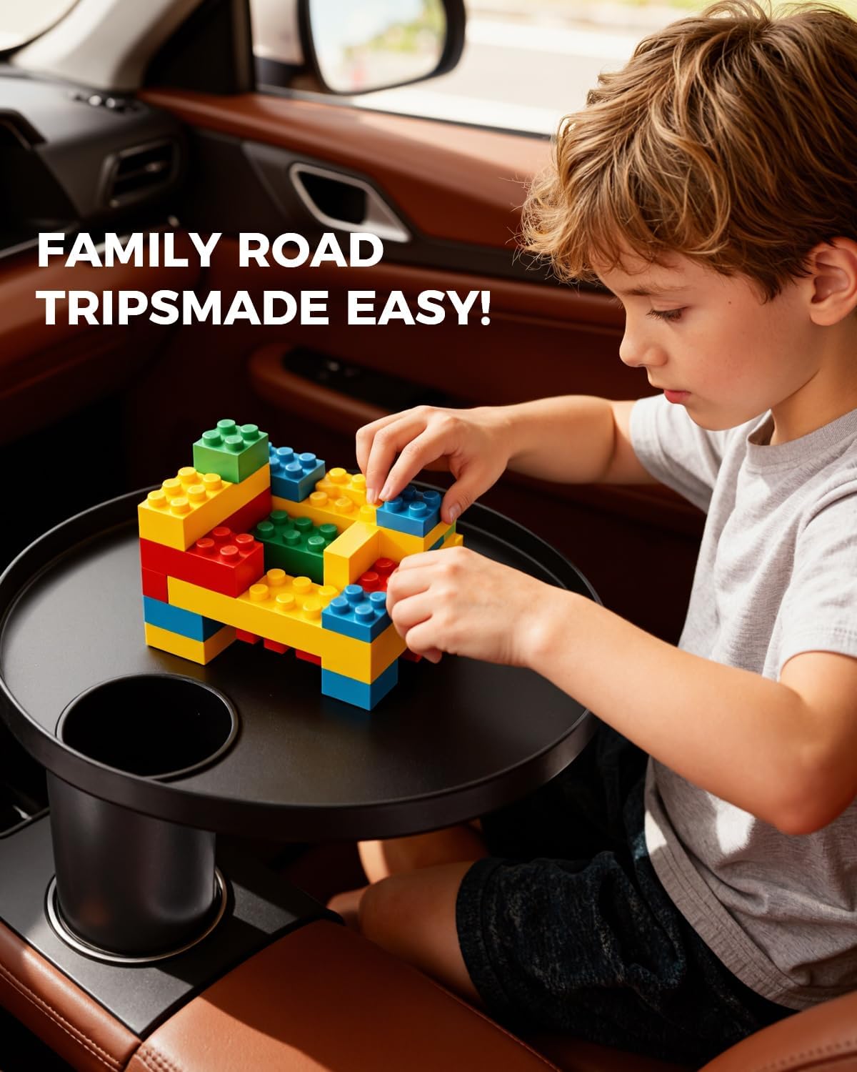 Storage Compartments and Cup Holders for the Car