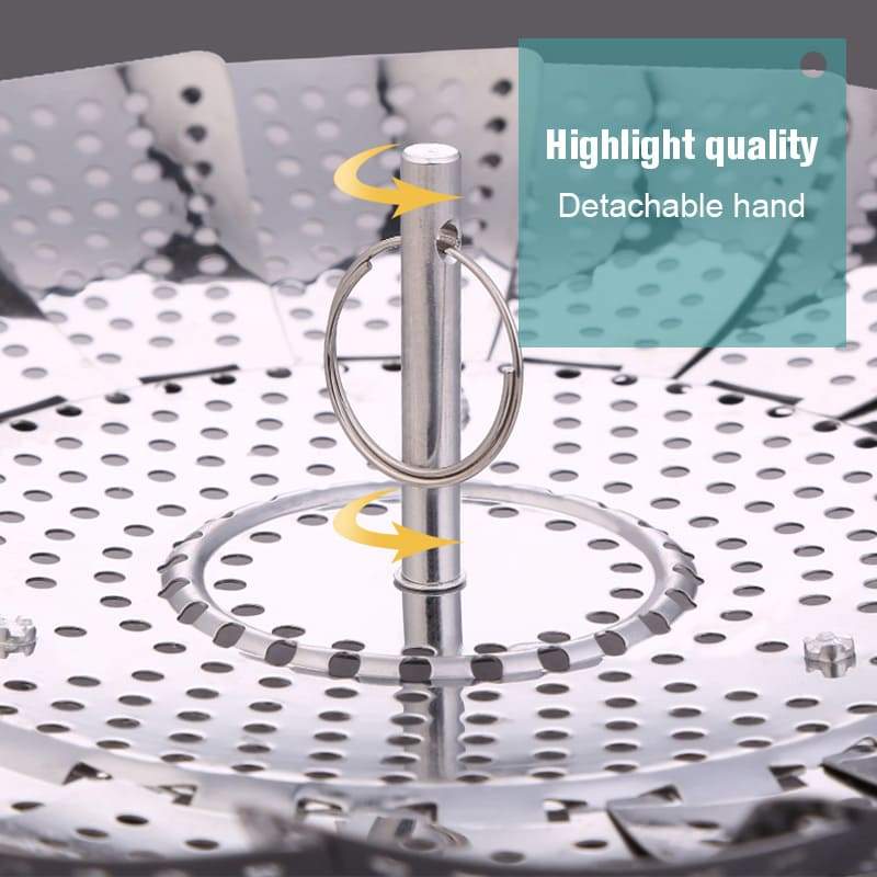 Folding Telescopic Steamer Cookware