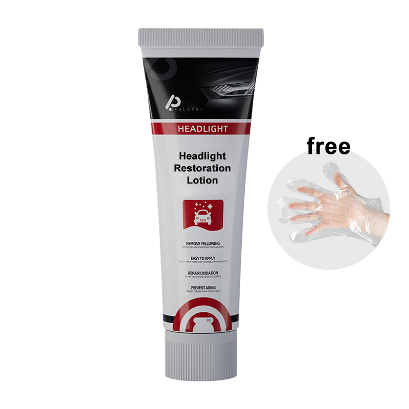 Headlight Restoration Lotion - No Sanding Needed
