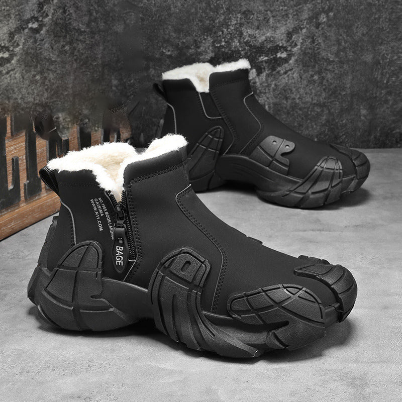 Men's High-Top Slip Resistant Practical Fashion Shoes