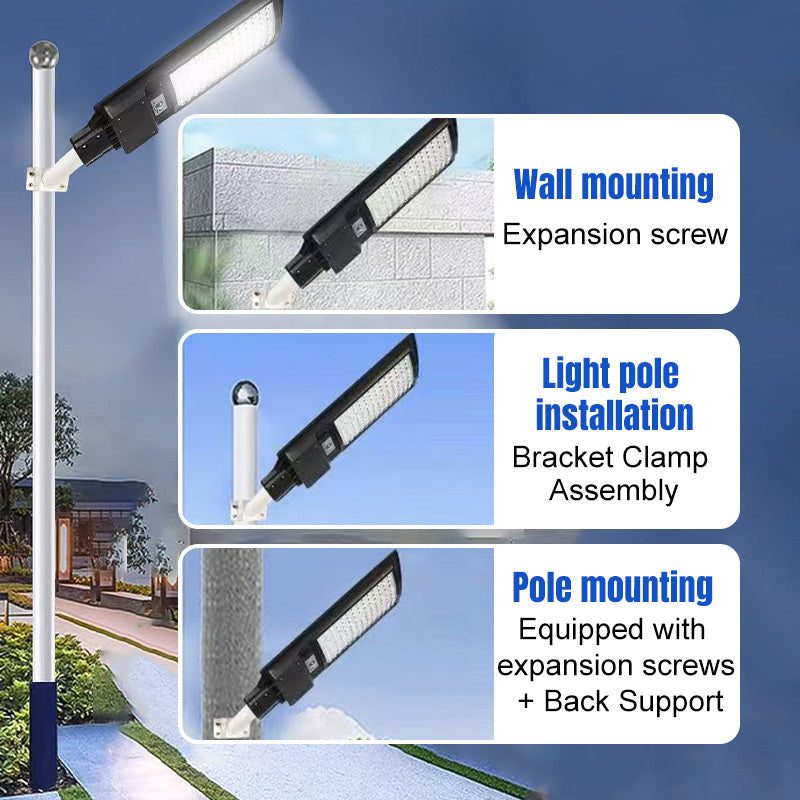 Motion Sensor Solar Street Light with Remote