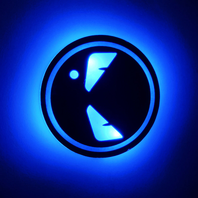 Car LED Atmosphere Light Cup Holder Pad