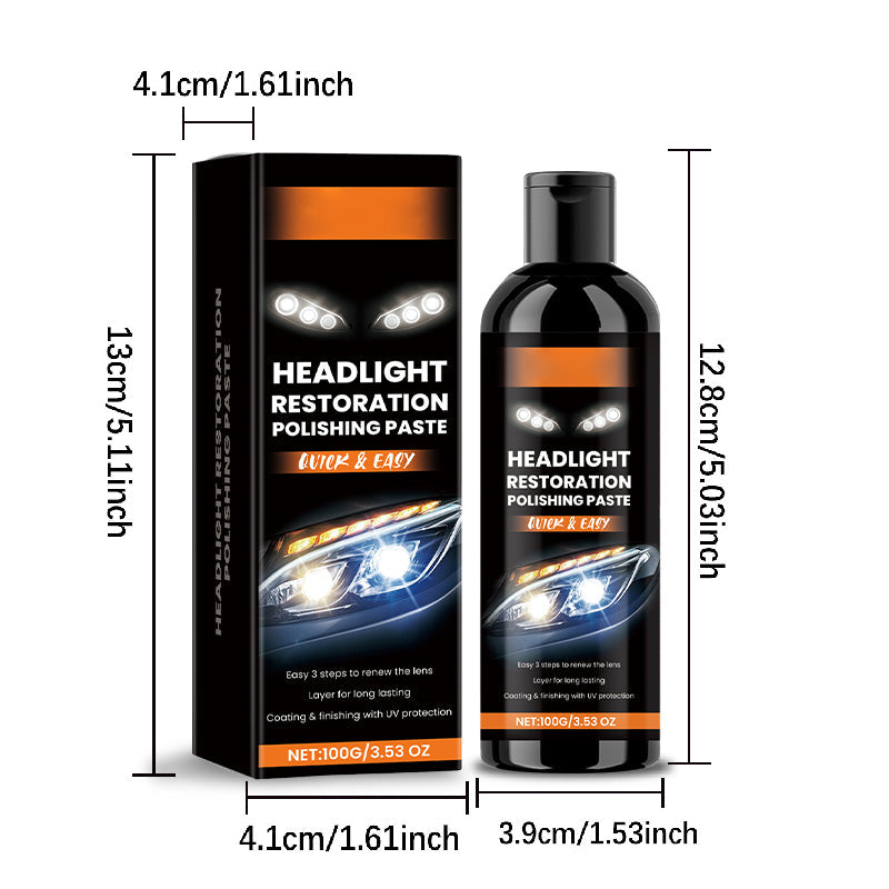 🔥New Hot Selling❤️🔥 Headlight Stain Remover & Polishing Paste
