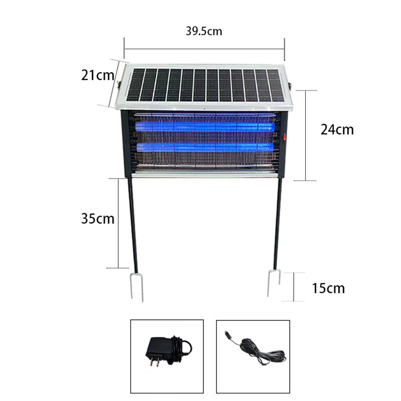 3500V High Powered Solar Bug Zapper for Indoor & Outdoor
