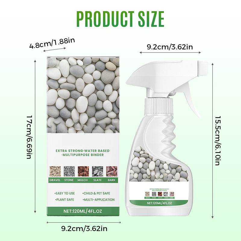 Clear & Waterproof Rock Glue for Landscaping