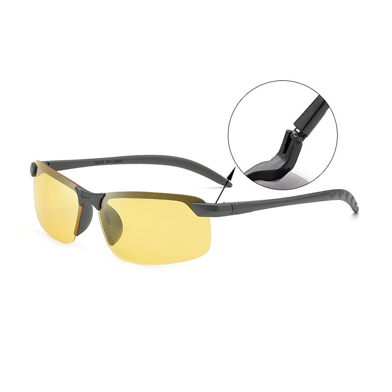 🥳2026 Hot Selling Item🥳💞 Over 50,000 units sold! 🎁A truly thoughtful gift he'll use | Photochromic Polarized Sunglasses, day and night compatible🛡️😎