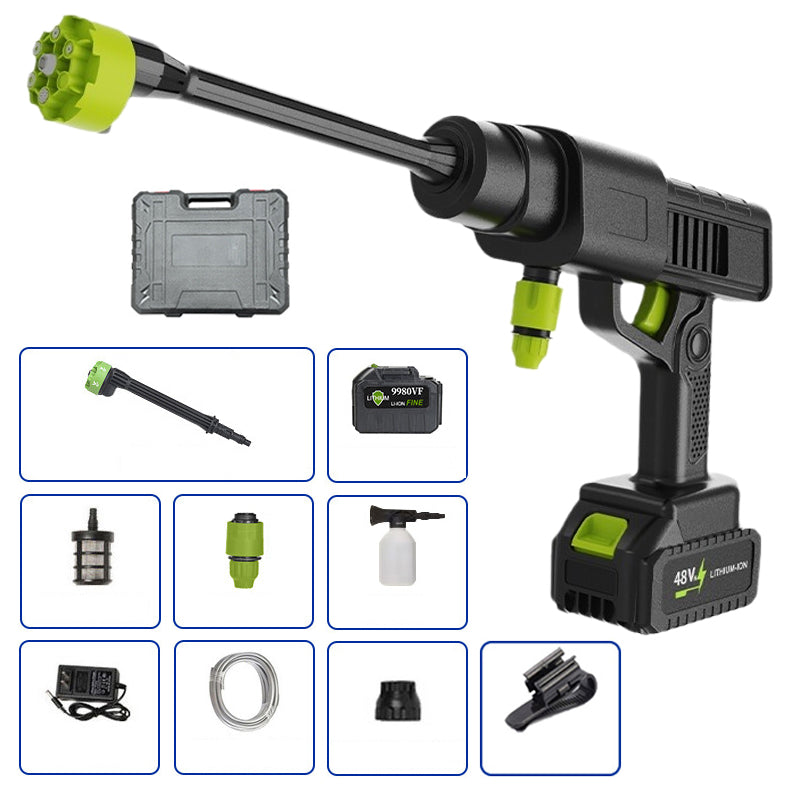 🔥Limited-time offer-Handheld Portable Cordless Pressure Washer Gun