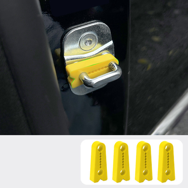 ⏰Limited-Time Pre-Sale🚗Silicone Car Door Lock Damper Pads for Quiet Closing✨