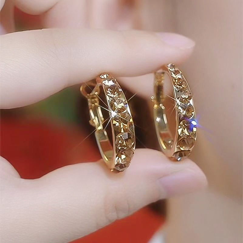 Women's Sparkling Versatile Lightweight Earrings