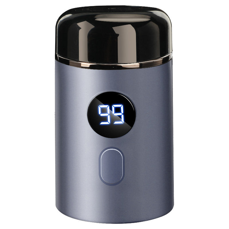 Men’s Powerful Mini Electric Shaver with Digital Display