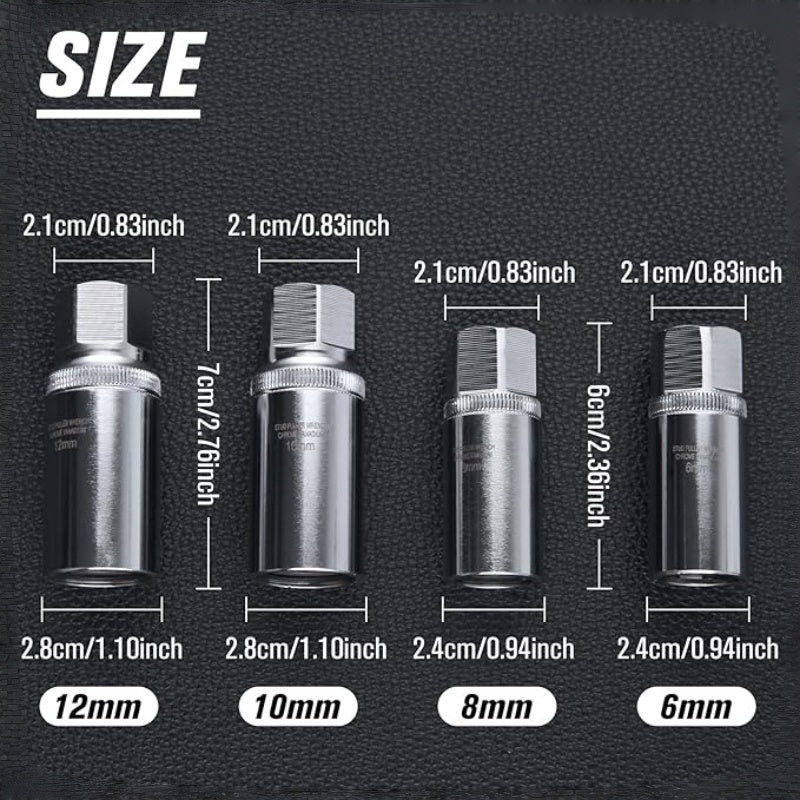 4 PCS Stud Extractor Set