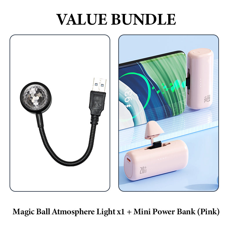 Portable Car Magic Ball Atmosphere Light