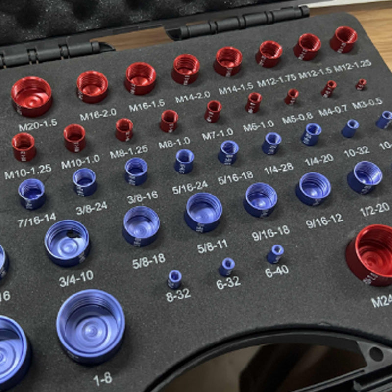 🔧📏 50% OFF! Nut & Bolt Thread Checker Kit – Military-Grade Precision for Internal & External Threads (Metric + Imperial)