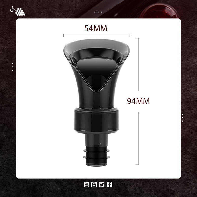 🍷 50% OFF NOW! 🧪 2-in-1 Wine Saver – Vacuum Pump & Sealer, Preserves Freshness & Aroma ✨