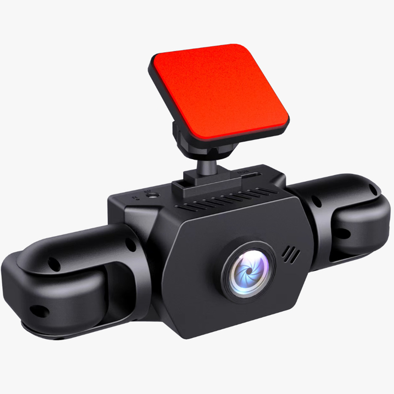 📹🚗 Full-coverage recording with night vision: ⚡ 4K 360° dashcam featuring loop recording for all-around protection—practical, durable, and ready to use ✨