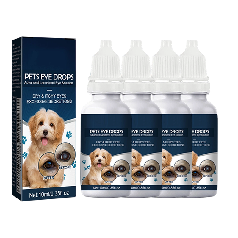 Gentle Pet Eye Drops for Dogs & Cats
