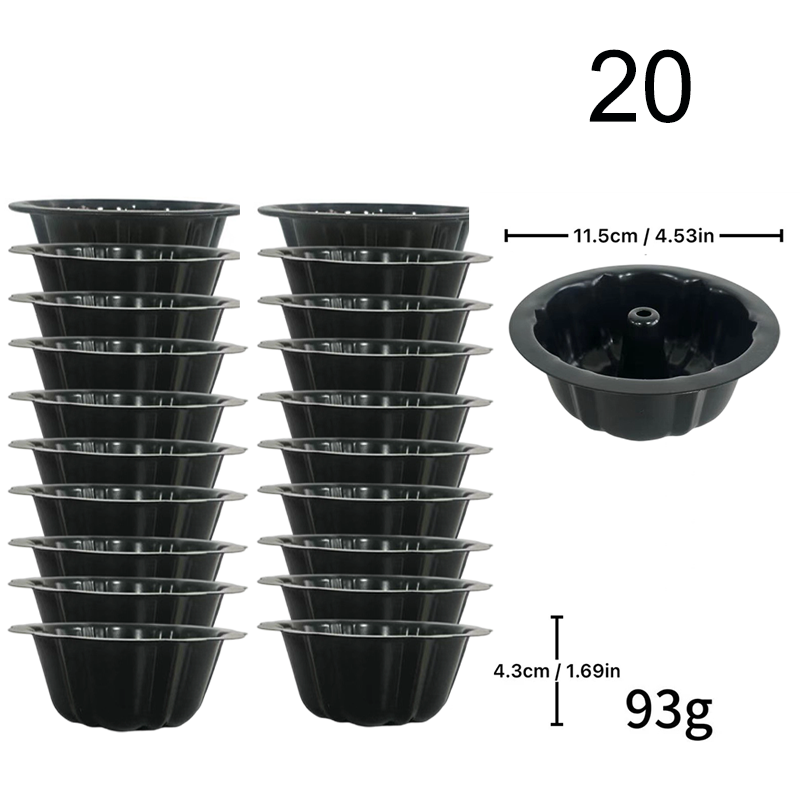 Carbon Steel Mini Pumpkin-Shaped Cake Mold