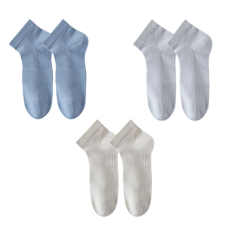 Men's Breathable Mesh Ankle Socks