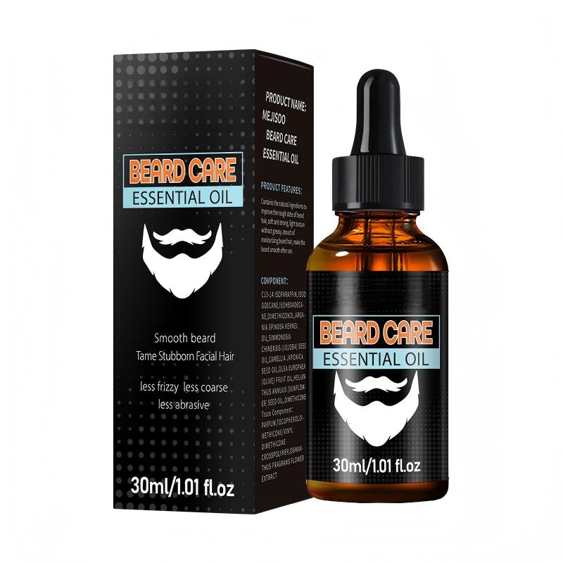 ✨ Beard Care Essential Oil – Fast-Absorb, Non-Greasy, Nourishes Skin & Beard🌿