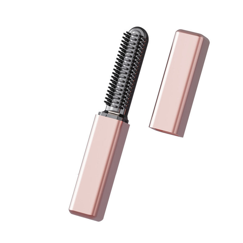 🏆 Last Day Special Price $16.99 !👩Shape hair in 3 seconds! Create gorgeous hairstyles anytime anywhere. 💁Portable Wireless Mini Bang Styling Comb