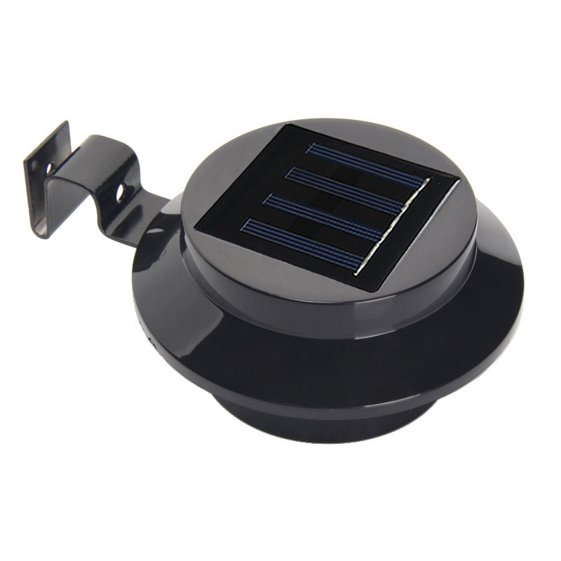 Light Any Fence Instantly! No-Wire Solar Gutter Lamp