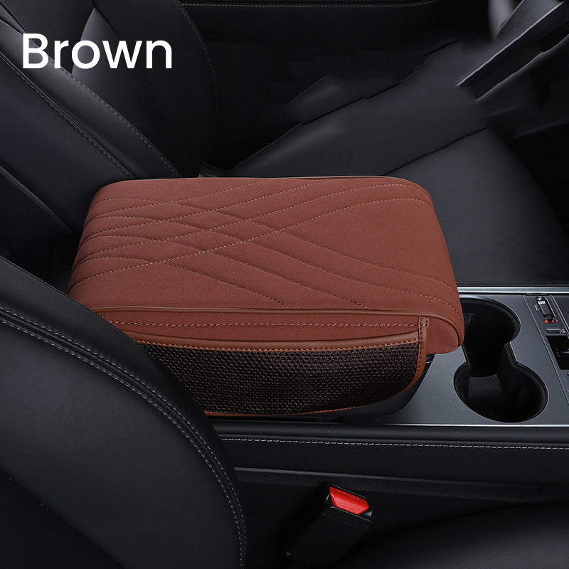 Universal Car Center Console Armrest Box Heighten Cover