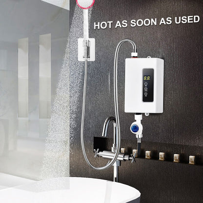 👍 Mini Instant Water Heater: The Ultimate Shower Essential🚿