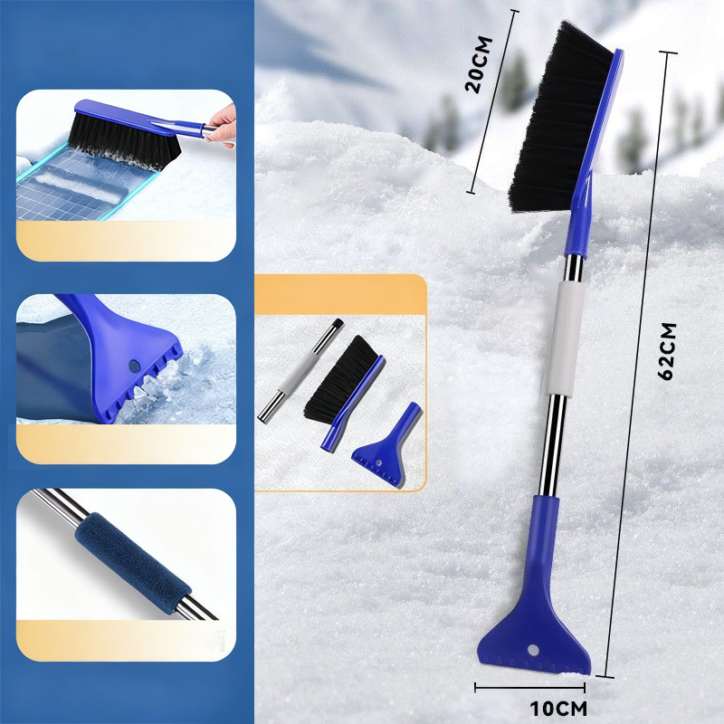❄️ 2-in-1 Snow Brush & Ice Scraper