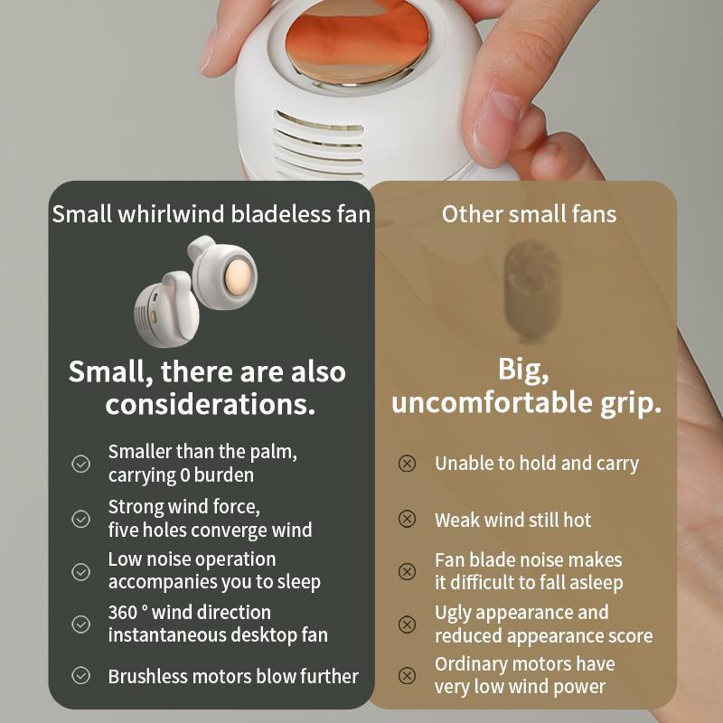 ❄️30% OFF!💨360° Rotatable Portable Mini Clip-on Fan