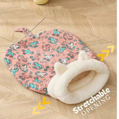🐾 LIMITED-TIME 50% OFF! 🛌 Cozy Pet Nest for Cats and Dogs – Semi-enclosed, Ultra-soft, Washable ✨