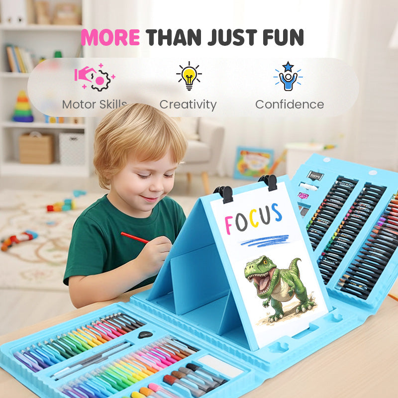 📢📢50  % OFF !!✨Deluxe 6-In-1 Art Creativity Set🎁The Best Present For Kids