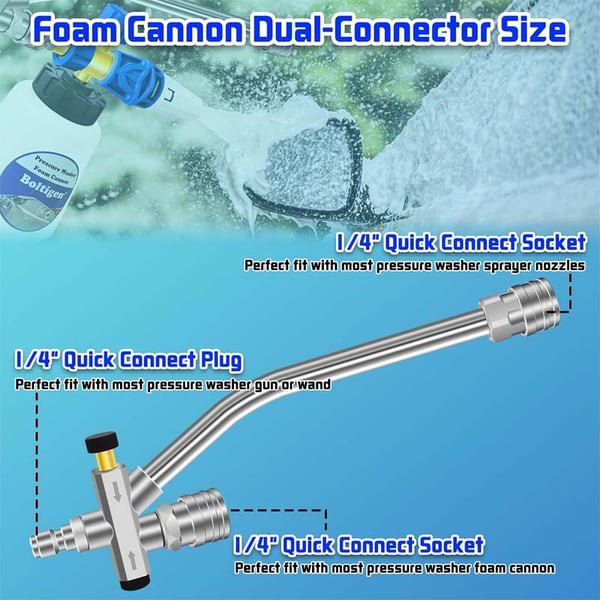Hot sale🔥Multi-function foam high-pressure water gun