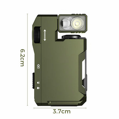 🔦🔦Mini flashlight with rotating head🔦G5 EDC – Light that thinks for itself. For adventures that know no compromises - Portable