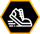 Smooth Anti-Slip Finish