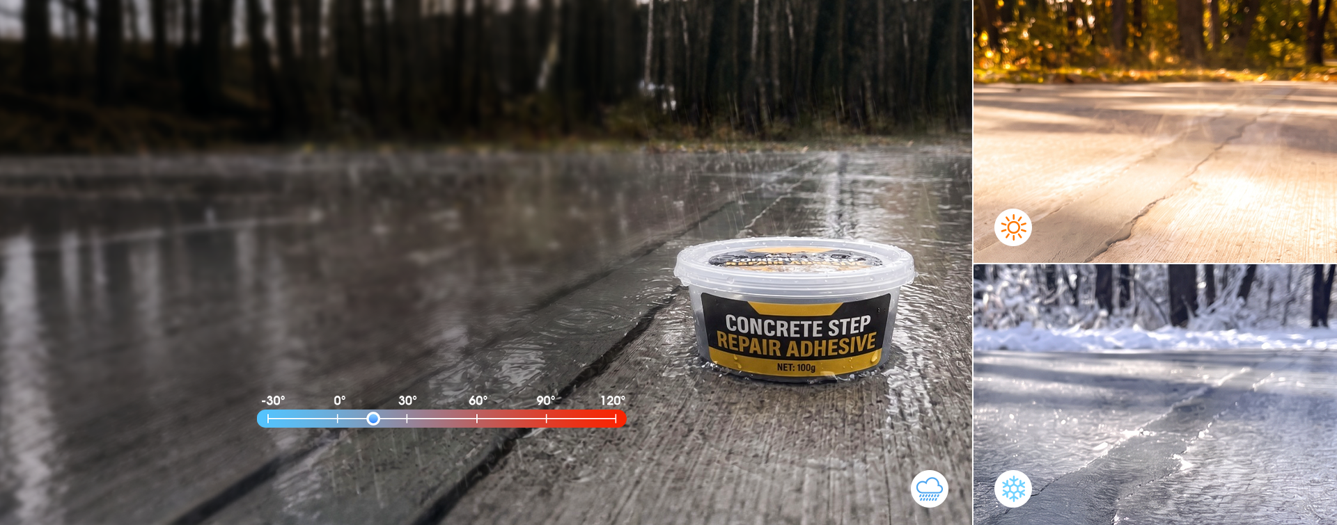 All Weather Concrete Repair Protection