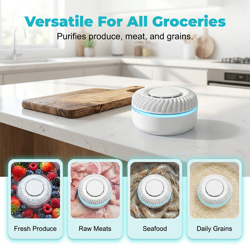 🥬 Fruit & Vegetable Washer – Removes Pesticides & Bacteria, No Chemicals Needed