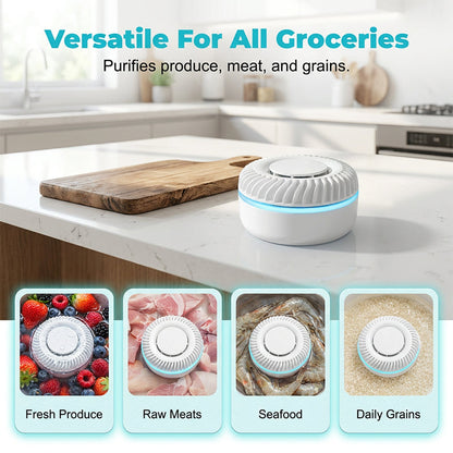 🥬 Fruit & Vegetable Washer – Removes Pesticides & Bacteria, No Chemicals Needed