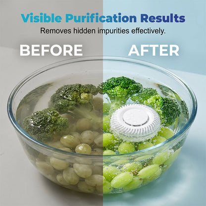 🥬 Fruit & Vegetable Washer – Removes Pesticides & Bacteria, No Chemicals Needed