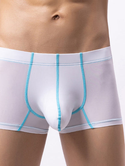 Men's Contrast Trim Swim Shorts