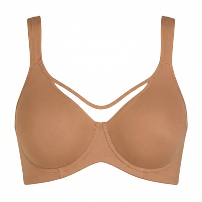 ⏰LAST DAY 65% OFF 💐Women's Elegant Sheer Full Coverage Plus Size Bra, Breathable Mesh Large Size Lingerie, Support Comfort Everyday Bra
