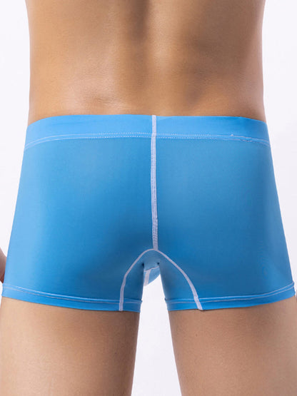 Men's Contrast Trim Swim Shorts