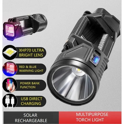 New German 1000000 lumen waterproof floodlight, large hand-held floodlight