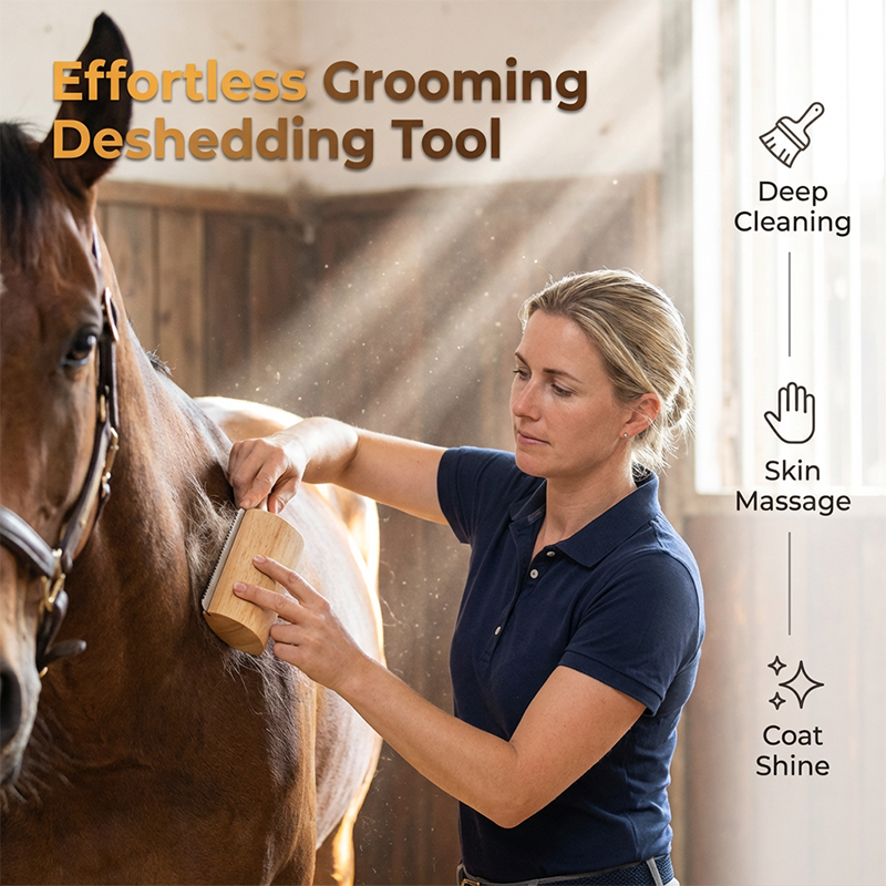 Pet Deshedding & Grooming Tool