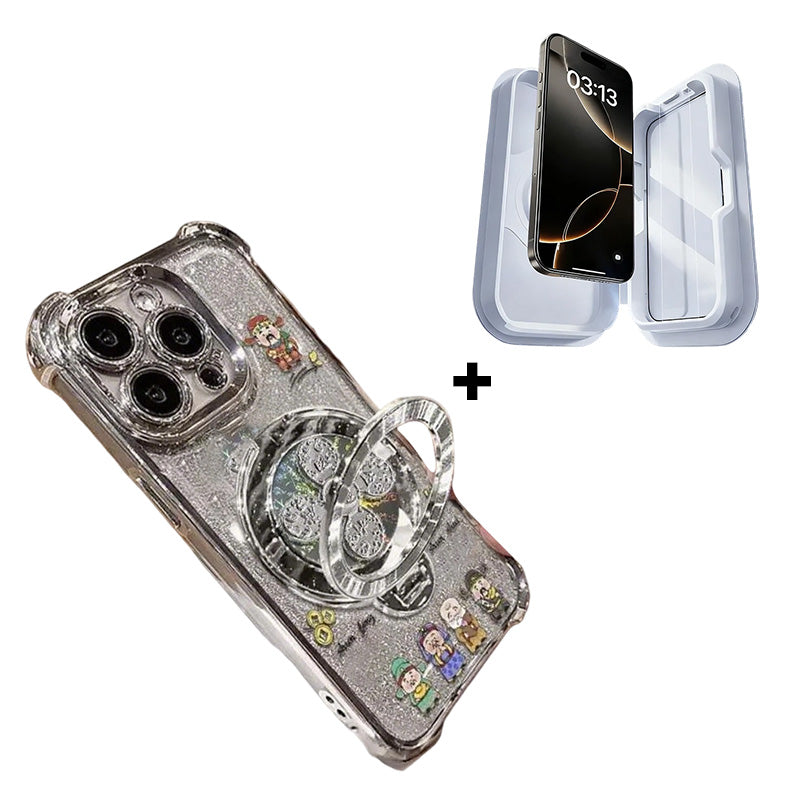 God of Wealth Case with Ring Stand