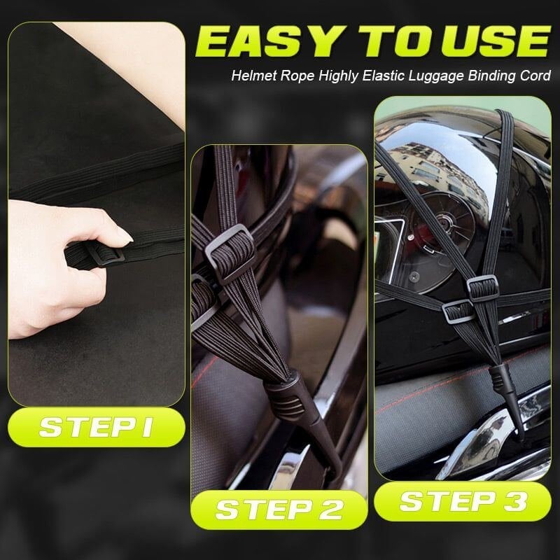 High Elasticity and Thick Luggage Fixation and Binding Rope