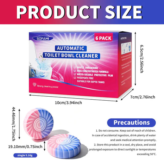 ⏳Today Only: 50% Off⏰Dual-Color Toilet Cleaning Agent